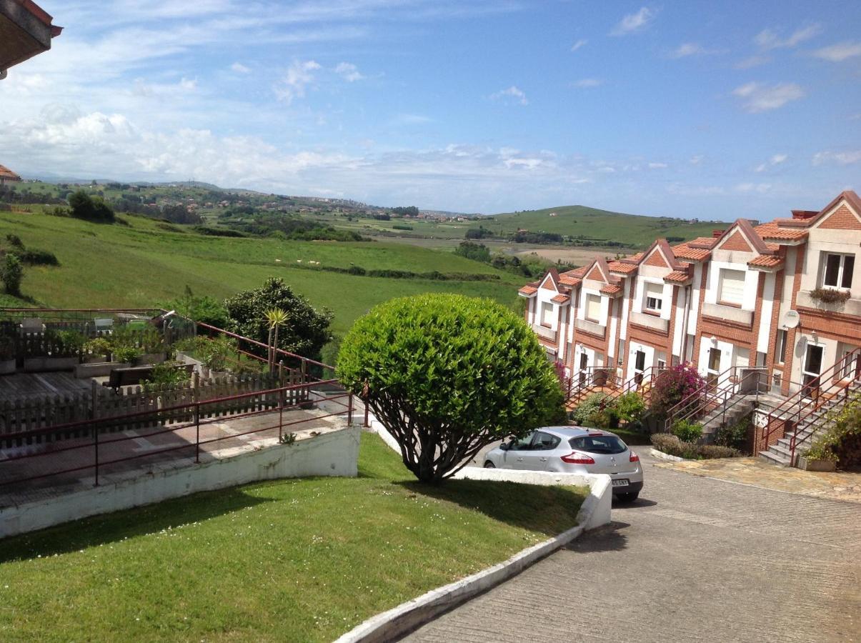 Adosado con vistas al mar los GIRASOLES Mogro Exterior foto