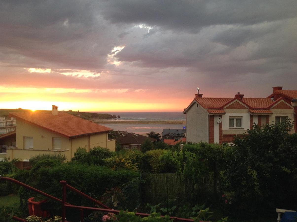 Adosado con vistas al mar los GIRASOLES Mogro Exterior foto
